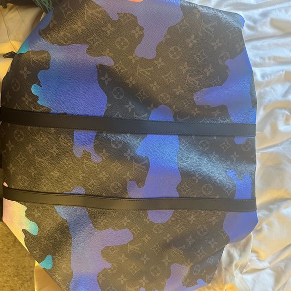 Louis Vuitton Monogram Eclipse Sunrise Keepall Bandouliere 55 - Picture 3 of 3